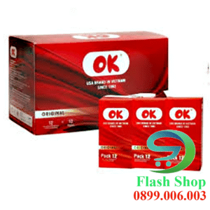 1 HỘP Bao Cao Su OK LỚN 12 HỘP 144 cái