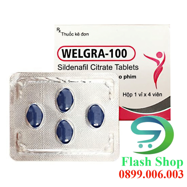 WELGRA - 100 hộp 1 vỉ x 4 viên