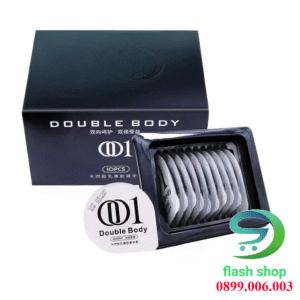 Bao Cao Su Đà Nẵng Siêu Mỏng Double Body hộp 10 cái
